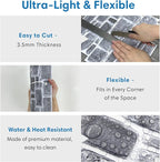COMSTICKC 3D Faux Stone Wall Panel Peel and Stick Wall Tiles, Ultra-Light Thin - Image 5