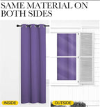NICETOWN Lilac Purple Blackout Curtains - Image 6