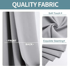 ChrisDowa Blackout Curtains 54 Inches Long - Image 3