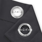 LEMOMO Dark Grey Thermal Blackout Curtains/38 x 63 Inch/Set of 2 Panels Room - Image 5