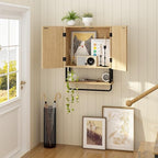 RUSTOWN Fluted Bathroom Wall Cabinet - Image 6