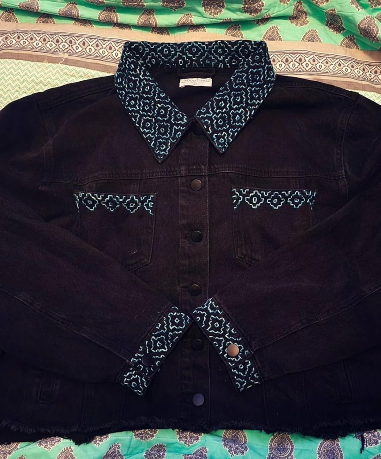 Sashiko Stencil 4.7inch Geometric Sashiko Pattern Template Drawing Line Quilting Stencils for Sewing Hand Quilting Embroidery