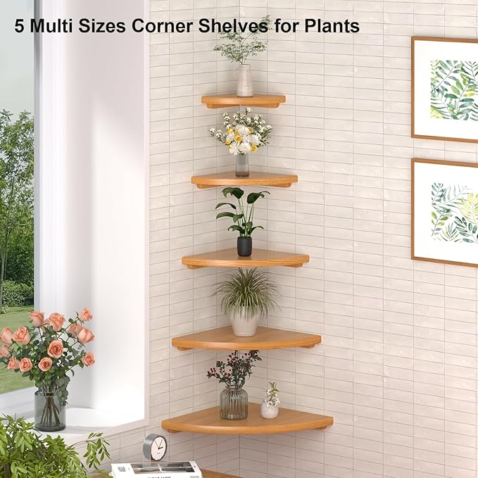 Gieanoo Floating Corner Shelves - Image 7