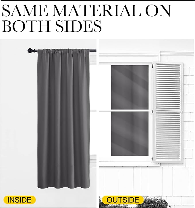 NICETOWN Blackout Curtains Panels - Image 7