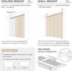 GoDear Design Adjustable Sliding Panel Track Blinds - Image 8