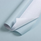 Orainege Peel and Stick Wallpaper Light Blue Wallpaper 15.7"x196.8" Textured - Image 2