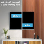 Art3d WPC Wainscoting Panels, Living Room - Image 4