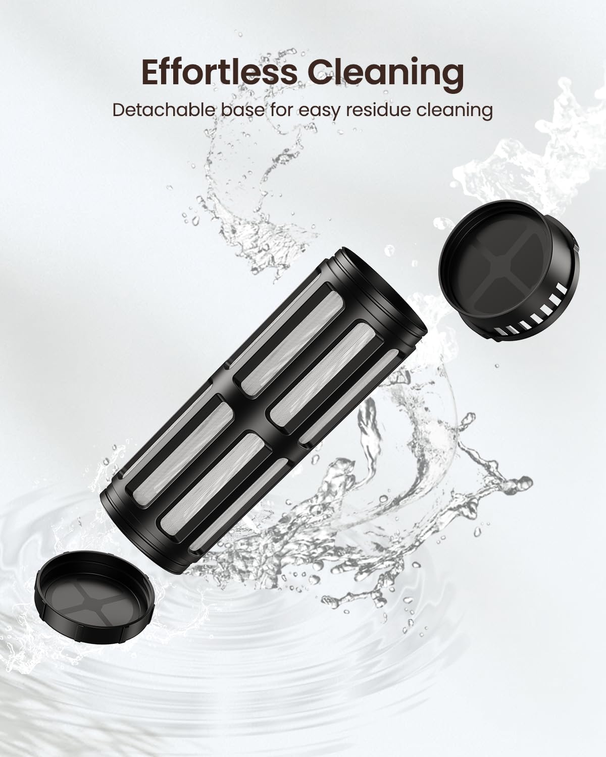 Maestri House Compact Cold Brew Coffee Maker, 40oz Iced Tea and Coffee Maker Brewer Space Saving Tritan Pitcher, 350 Mesh Filter, 100% Leak-Proof