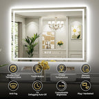 Briivue 84x32 Inch LED Bathroom Mirror - Image 2