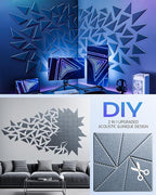 22 Pack Acoustic Panels, Sound Proof Foam Panels - Image 5