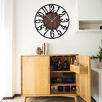 LEIKE Large Wall Clocks, Non Ticking, Battery Operated Big Retro Round Modern - Image 7