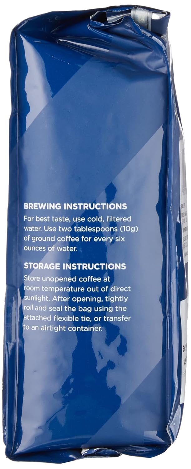 Amazon Fresh, Nicaragua Whole Bean Coffee, Medium Roast, 12 Oz