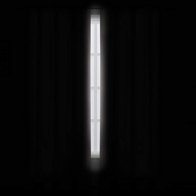 LEMOMO Light Beige Thermal Blackout Curtains/38 x 84 Inch/Set of 2 Panels Room - Image 3