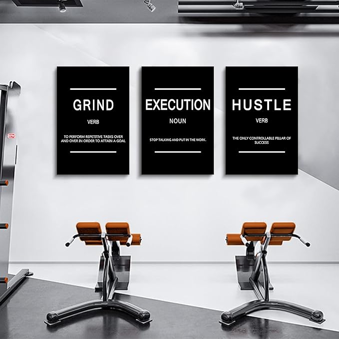 Framed Canvas Wall Art Success Quote, Office Wall Art, Positive Motivational - Image 5