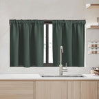 RYB HOME Kitchen Window Curtains Over Sink - Image 2