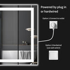26"x38" LED Bathroom Mirror - Image 7
