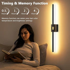 1 Pack Battery Operated Wall Sconce - 10000mAh Wireless Sconce Rechargeable - Image 8