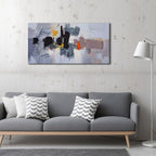 Ardemy Abstract Wall Art for Living Room Canvas Art Wall Decor, Modern Textured - Image 2