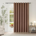 ChrisDowa Room Divider Curtain 108 Inches Long, Wide Blackout Sliding Door by ChrisDowa