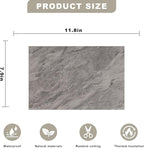 3D Wall Panels - 1PCS 7.9"x11.8" Faux Stone Wall Covering - MCM Modified Clay - Image 2
