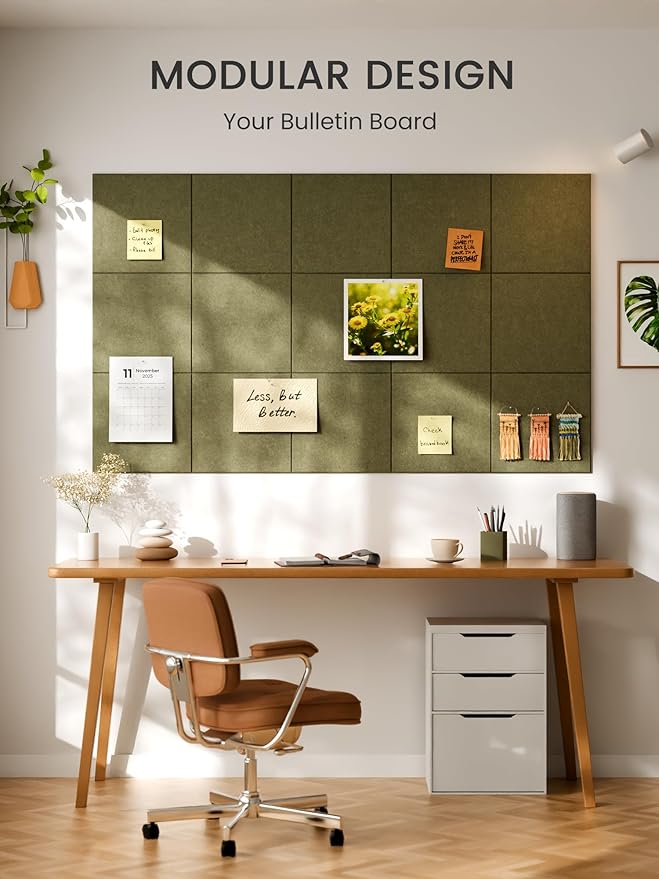 Bumusty Large Cork Board 36" x 24" Alternative - Image 6