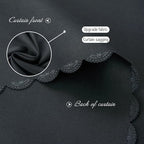 Portable Light Blocking Curtains Self-Stick Design, Removable Adhesive Window - Image 5