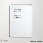 Better Bevel Frameless Rectangle Mirror | 18" x 40" Bathroom Wall Mirror - Image 5