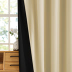 RYB HOME Extra Long 100% Blackout Room Divider Curtains - Image 7