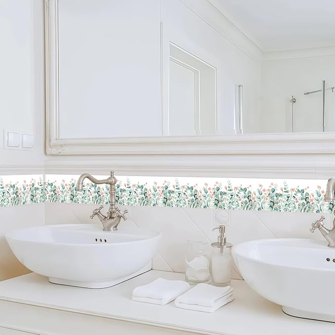 Wallpaper Border 3.9"X196.8" Peel and Stick Wall Border Wallpaper Border - Image 5