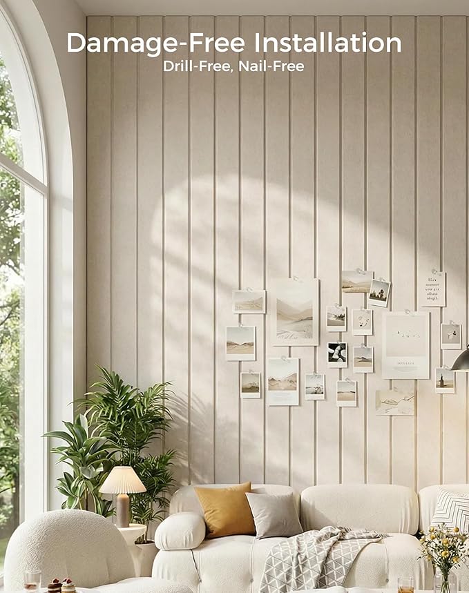 Aothia Felt Bulletin Board Tiles Large 48" x 36" Cork Board Alternative - Image 6