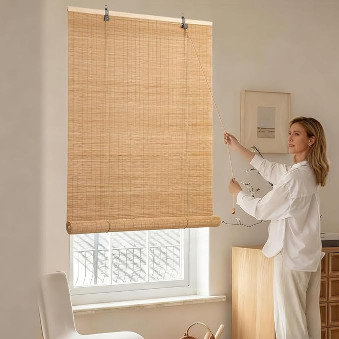 Bamboo Blinds for Door Window - Image 2