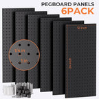 INCLY 48x36 Inch Metal Peg Board Kit - Image 3