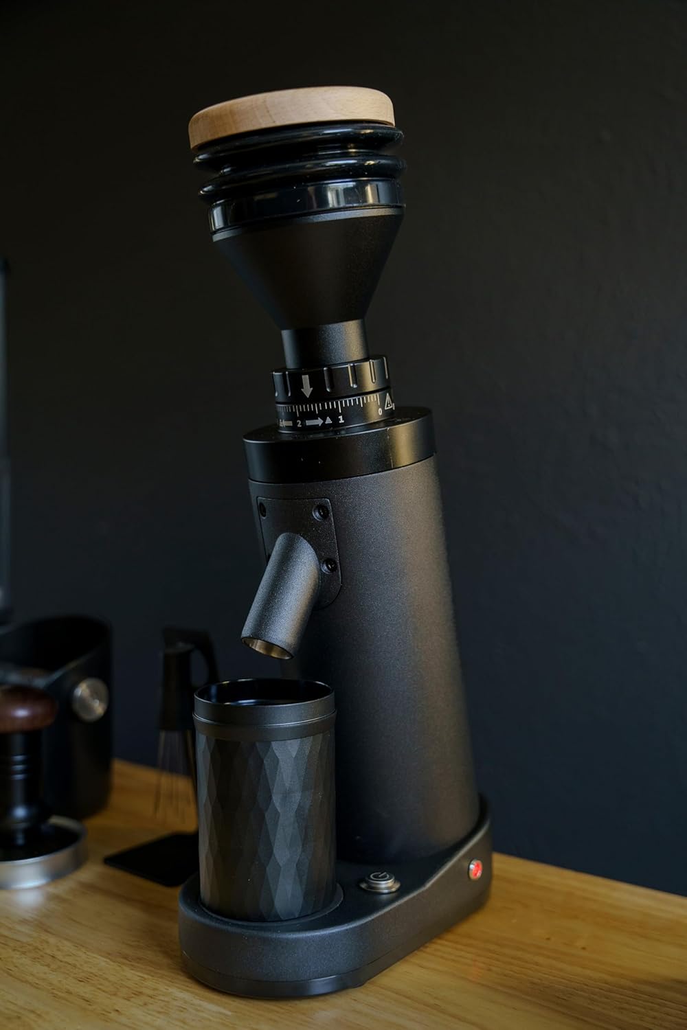 MiiCoffee D40+ Single Dose Coffee Grinder (Black)