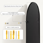 Arched Wall Mirror for Bathroom, Mirrors for Wall, Vanity Mirror for Bedroom - Image 9