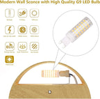 Aipsun Aluminum Modern Wall Light Fixtures 1 Pack Indoor LED Wall Sconce - Image 2