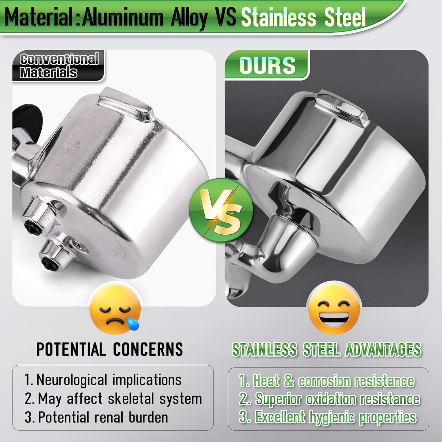 51mm 3 Ear Portafilter for DeLonghi EC680/EC685/EC885 - Stainless Steel Dual Spout Handle with Precision Basket,Siam Rosewood Grip