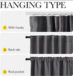 NICETOWN Room Divider Curtain & Adjustable Ceiling Track Set, W100 xL84 - Image 4