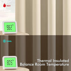 MIULEE Blackout Curtains for Bedroom Living Room 2 Panels, Thermal Insulated - Image 4