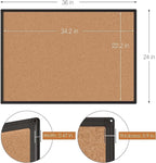 Cork Board Bulletin Board 24 x 36, Office Board - Image 5