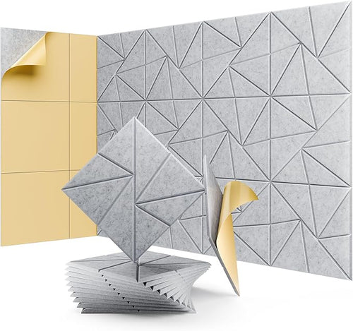 12 Pack Acoustic Panels, Sound Proof Foam Panels by LEIYER