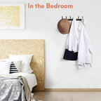 Optish Coat Rack Wall Mount, Coat Hook Wall Mount, Wall Hooks - Image 7