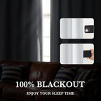 RYB HOME 100% Blackout Short Curtains - Image 4