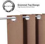 ChrisDowa Blackout Curtains 72 inches Long - Image 2