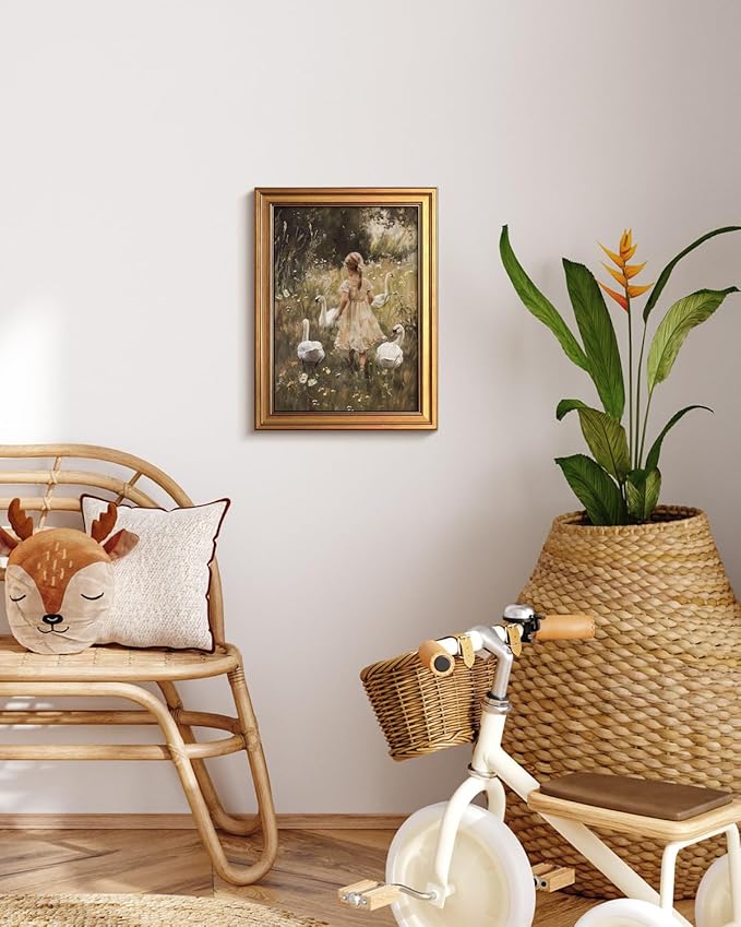 VIYYIEA Vintage Gold Framed Wall Art - Image 6
