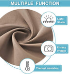RYB HOME Blackout Curtains Soundproof Energy Saving Insulating Privacy Room - Image 7