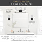 Kichler 3-Light Bathroom Vanity Light Fixture - Image 4