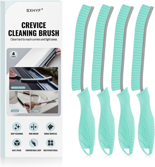 SXhyf Cleaning Brush - Hard Bristle Crevice Cleaning Brush, Multifunctional Gap Scrub Brush, Kitchen Essentials, Bathroom Cleaner Tools for Household Use, Home, Window, Toilet, Stove