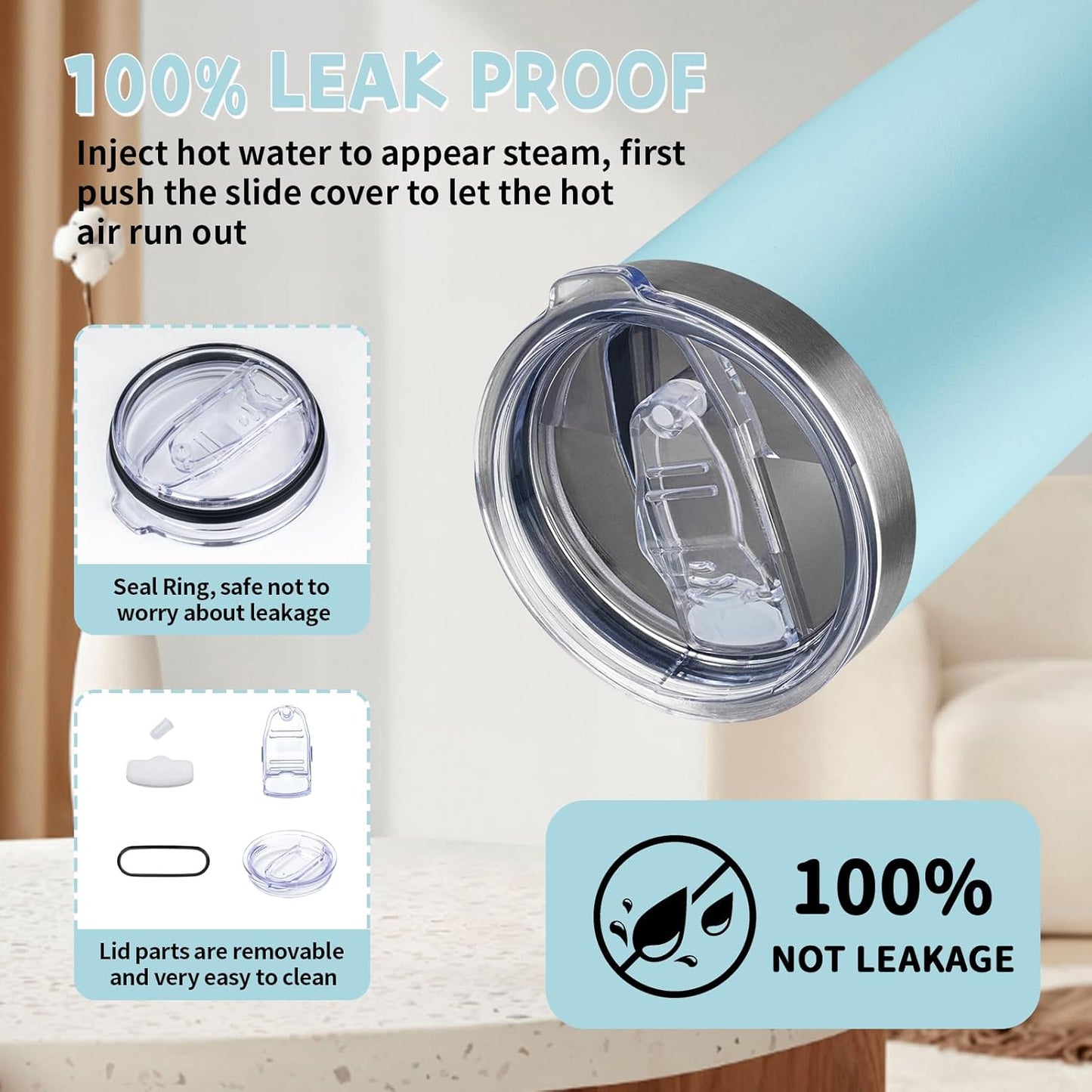 20 oz Tumbler with Lids and Straws, Stainless Steel Insulated Coffee Tumbler, Double Wall Vacuum Insulated Travel Mug Cup, Leakproof Thermal Coffee Cup for Hot and Cold Drinks (dark green)