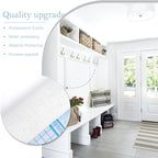 Dimoon 17.7''x78.7'' Peel and Stick Wallpaper White Contact Paper - Image 6