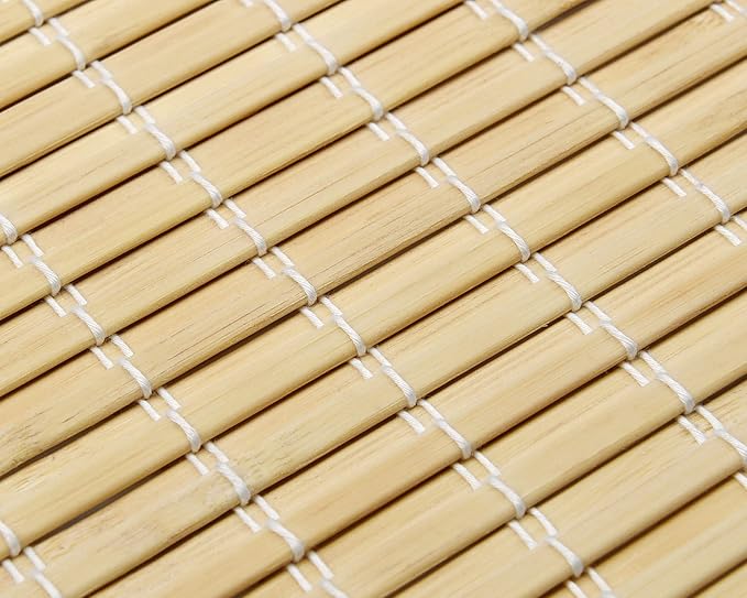 LazBlinds Cordless Bamboo Roman Shades, Custom Privacy Light Blocking Window - Image 4